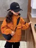 Cortavientos con Capucha para Niña Primavera Otoño 2026 Nueva Tendencia Ropa de Primavera Infantil Top Estilo Coreano Chaqueta Casual para Niña Elegante