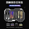 Estojo de Cigarros com Isqueiro Mecha Transparente da Moda para 10 Cigarros, Estojo de Cigarros com Isqueiro Recarregável Integrado Portátil