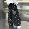 Pantalones para niño, nuevo estilo otoño 2026, pantalones rectos estilo americano para niño con estampado de estrellas, pantalones largos para primavera y otoño, jeans elegantes para niños