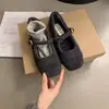 Zapatos de Algodón, Zapatos de Piel Sintética, Nuevo Estilo Francés, Planos Suaves y Cálidos, Zapatos Mary Jane Otoño e Invierno 2025, Zapatos de Terciopelo para Mujer