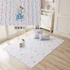 Alfombra de algodón antideslizante al por mayor de fábrica para niños, sala de estar, dormitorio, alfombra para gatear, alfombra para gatear para bebés, alfombra para el hogar, generación de pelo