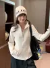 Chaqueta de Polar con Cuello Alto Otoño 2026 para Mujer Ajustada a la Cintura Cintura Pequeña Polar Suave y Liso Adelgazante Chaqueta con Cremallera