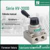 Válvula manual série HV-200D válvula manual válvula de reversão manual válvula de controle mecânico modelo completo HV válvula manual