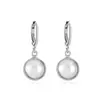 Pendientes de botón de perlas con forma de corazón de amor de estilo coreano, pendientes de botón de temperamento de moda retro, pendientes de perlas de moda 2024