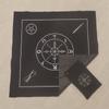 Punto Tarot Europeo Figura de Cinco Estrellas Mantel de Franela Morada Paquete Mantel Estrella Luna Bolsa de Marca Ceremonia de Empuje