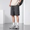 Moda transfronteriza ins estilo japonés sin marca nuevos pantalones deportivos de secado rápido ropa de trabajo americana verano versátiles modernos shorts para hombre