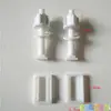Base de parafuso de assento de vaso sanitário antigo acessórios de tampa de vaso sanitário trava de fundo retangular fixação de montagem inferior porca de fixação haste de parafuso redonda de plástico