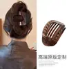 Grampo de cabelo de abalone vintage não irritante para outono e inverno para mulheres, de alta qualidade, requintado, estiloso, grampo de concha, moderno, adiciona volume, acessório de cabelo