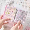 Livro de Adesivos Cortados com Mini Película Decorativa Zaomu Série Narizinho Padrão Fofo Caderno Infantil Adesivos para Nail Art 2 Estilos