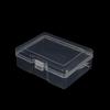 Caja de Almacenamiento Rectangular Transparente de Plástico PP con Cerradura Integrada, Caja Vacía para Ganchos de Joyería de Cuentas, del Fabricante, en Stock