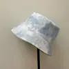 Novo Chapéu de Pescador Tie-Dye, Chapéu de Bacia Dupla, Chapéu de Sol para Compras e Viagem, Chapéu de Sol para Proteção Solar ao Ar Livre, Chapéu Pequeno Fresco para Casal