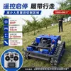 Cortador de grama YG550G rastreado por controle remoto para recuperação de terras de pomar, capina e equipamentos de trituração de grama para paisagismo