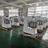 Mezcladora de Masa Vertical de Doble Velocidad y Doble Acción de 260L Máquina Vertical Grande para Amasar Masa de 130L Mezcladora de Harina de 50kg en Stock