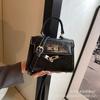 Bolsa de Mão Pequena Versátil de Alta Qualidade para Mulheres 2026 Nova Tendência Moda Bolsa de Ombro Elegante Simples Transversal Bolsa Kelly