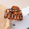 Novo prendedor de cabelo tipo garra de abóbora estilo francês para mulheres, elegante e estiloso, adequado para cabelos grossos, acessório de cabelo simples