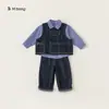 Conjunto de primavera e outono para meninos liquidação Conjunto esportivo para meninos