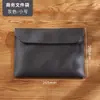 Bolsa para Archivos Magnética de Cuero A4 al por Mayor Bolsa de Almacenamiento de Gran Capacidad Bolsa para Archivos A5 de Cuero PU Bolsa para Información de Reuniones de Oficina de Negocios