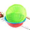 Colador para lavar arroz de cocina para el hogar, tazón redondo de plástico para lavar arroz, cesta para frutas, cesta escurridora, cesta de almacenamiento, colador con filtro de agua, cesta para lavar verduras