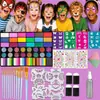 Essencial para festa de Halloween mais vendido da Amazon: 42 tintas faciais à base de água para pintura corporal