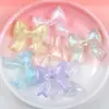 Mermaid Ji arco acrílico colorido material hecho a mano para manualidades pasador hebilla de zapato decoración de carcasa de teléfono móvil venta al por mayor de fábrica