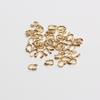 Fivela de ferradura cor de ouro 14K que não desbota acessórios para joias diy materiais artesanais venda quente linha protetora em forma de U dourada fivela de fecho