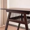 Mesa Pequeña Mesa de Centro Mesa de Té Apartamento Pequeño Madera Maciza Estilo Chino Nuevo Sala de Estar Balcón Combinación Casual de Mesa y Silla Mesa Cuadrada Pequeña