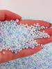 Super tamaño 3mm uniforme crema nacarada cuentas de arroz de vidrio hechas a mano DIY pulsera borla manualidades material de cuentas sueltas