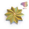 Árbol de Navidad Impreso en 3D Poligonal Artefacto Sensorial de Descompresión Copo de Nieve Estrella Colgante Navideño Decoración Venta Caliente Transfronteriza