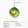 Lámpara Colgante de Lava de Vidrio Transfronteriza, Iluminación Creativa para Cafeterías, Salas de Estar, Comedores, Iluminación de Bares, Ambiente de Alta Gama