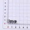 Placa linda de AMOR acrílico diy accesorios para joyería funda de teléfono móvil agujero zapatos pasador de pelo accesorios para el cabello material de parche
