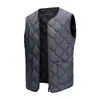 2026 Inverno Shein Amazon 3D Moda de Rua Transfronteiriça Masculina Simples Solto Moda Colete Tamanho Europeu