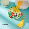 Bolsita Estilo Marea Nacional Coche Equipaje de Mano Colgante Festival del Bote del Dragón Bolsita Ajenjo de Palacio Regalo Bolsita Bolsa Vacía Pequeño Regalo