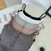 Camisola estilo coreano con copas para el busto para mujer para usar por dentro y por fuera, hermosa ropa interior para la espalda, top sujetador todo en uno nuevo estilo 2024