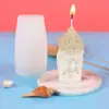 Molde de Silicona para Velas Aromáticas con Forma de Buda, Molde de Silicona para Hacer Adornos de Decoración de Interior con Forma de Buda, Bricolaje