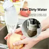 Algodón filtrante para grifo, filtro anti-salpicaduras para grifo de cocina, elemento filtrante de sedimentos, filtro de impurezas para agua del grifo, accesorio simple de algodón purificador de agua