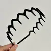Diadema de Dientes Estilo Coreano para Mujer, Versátil para Lavarse la Cara, Pinza para el Cabello de Moda, Diadema de Gafas en Forma de U