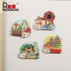 Ciudad Antigua de Quanzhou Dizai Cultural y Creativo Acrílico Ai Imán Magnético Atracción Turística Check-In Souvenir Imán para Refrigerador Decoración Cultural y Creativa