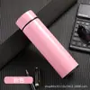 Taza térmica de acero inoxidable 304, taza de agua aislada, taza de regalo con logotipo personalizado, pantalla inteligente de temperatura, pantalla digital, taza térmica