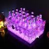 Cubo de hielo luminoso de celebridades de Internet, barra KTV, marco de cerveza, champán, comercial, color premium, valor, cóctel, canal, cubo de hielo nocturno