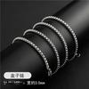 Collar de Acero de Titanio para Hombre Sin Colgante Estilo Coreano Personalizado de Moda Cadena de Hueso de Serpiente de Moda para Hombre Cadena de Hip-Hop para Mujer Accesorios de Repuesto Joyería