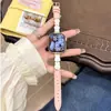 [Correa de reloj] Adecuada para la correa de Apple S12 iWatch Conejo Miffy Dibujo Animado S1098Se Moderna Pulsera para Niñas