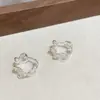 Pendientes de Moda Retro de Gama Alta Estilo Europeo y Americano Populares Versátiles Elegantes Pendientes Elegantes Pendientes Asimétricos de Cobre Pendientes