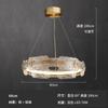 Lámpara de Araña de Cristal Postmoderna Simple de Lujo Ligero Diseñador Sala de Estar Comedor Dormitorio Sala de Modelo Dúplex Luz de Escalera
