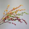 Materiales Artificiales para Arreglo Floral de Frutas Milanesas Fruta Milanesa Decoración de Paisajismo Interior para Hogar Sala de Estar Fruta Nieve Cereza Fruta