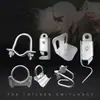 Conjunto completo de barra de posicionamiento limitada para granja porcina, anillo de cuidado de cerdas, cama para cerdos, cerradura de hebilla de puerta, equipo de cría
