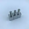 Dobradiça de três peças JL102-5, dobradiça de aço carbono para armário elétrico, dobradiça de porta de armário de alta tensão, dobradiça de caixa de distribuição industrial