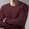 Camiseta de manga larga para hombre 220G algodón modal mercerizado capa base primavera y otoño nuevo lanzamiento casual amigable con la piel hombre