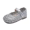 Ins Roma bico sandálias vintage 2026 verão novo versão coreana moda infantil sapatos de malha respirável vazados trançados