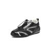 Sapatos Morais de Treinamento em Couro Genuíno para Mulheres 2025 Verão Novo Ballet Aumentador Respirável Leve Sapatos Esportivos Forrest Gump Sapatos de Corrida Retrô