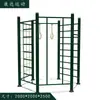Trilha de Fitness Padrão Nacional ao Ar Livre Equipamento Esportivo de Parque ao Ar Livre Praça de Condomínio Amarelo + Verde Escuro 3mm